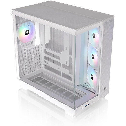 Thermaltake View 380 XL TG ARGB Mid Tower Chassis (Snow)