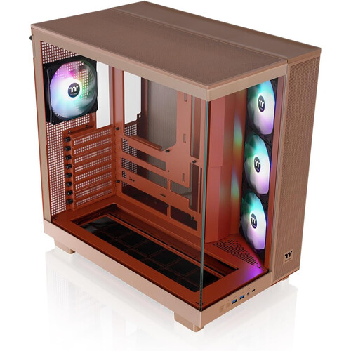 Thermaltake View 380 XL TG ARGB Mid Tower Chassis (Gravel Sand)
