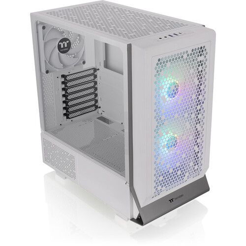 Thermaltake Ceres 300 TG ARGB Mid-Tower ATX Computer Chassis (Snow)