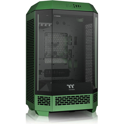Thermaltake The Tower 300 Micro Tower Micro-ATX Computer Chassis (Racing Green)