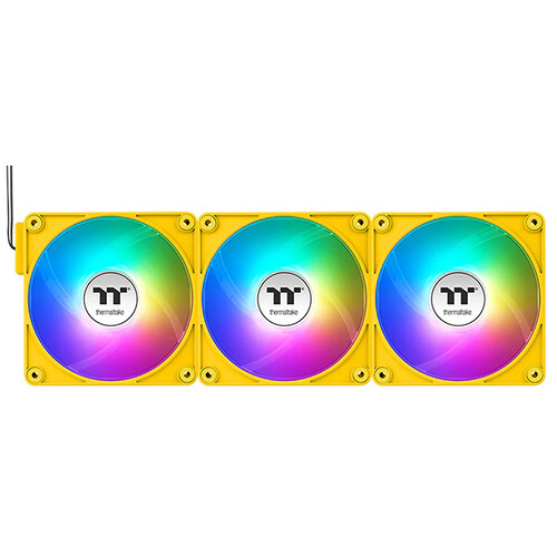 Thermaltake CT140 EX ARGB Sync PC 140mm Cooling Fan (3-Fan Pack Bumblebee)