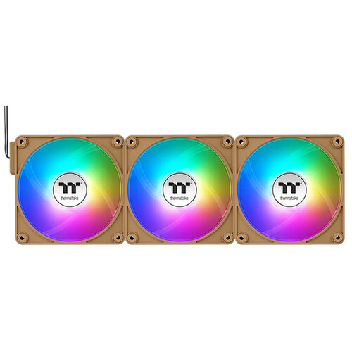 Thermaltake CT140 EX ARGB Sync PC 140mm Cooling Fan (3-Fan Pack Gravel Sand)