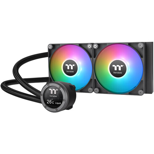 Thermaltake TH240 V2 Ultra ARGB Sync All-In-One Liquid Cooler (Black)