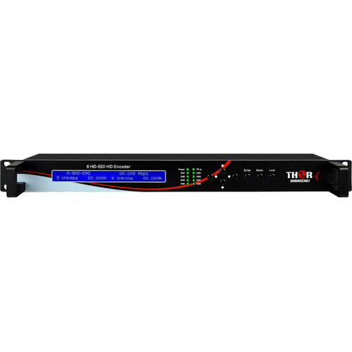 Thor 8-Channel HD-SDI Broadcast Encoder with IPTV Streamer