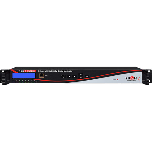 Thor 8-Channel HDMI Digital RF Encoder Modulator (1 RU)
