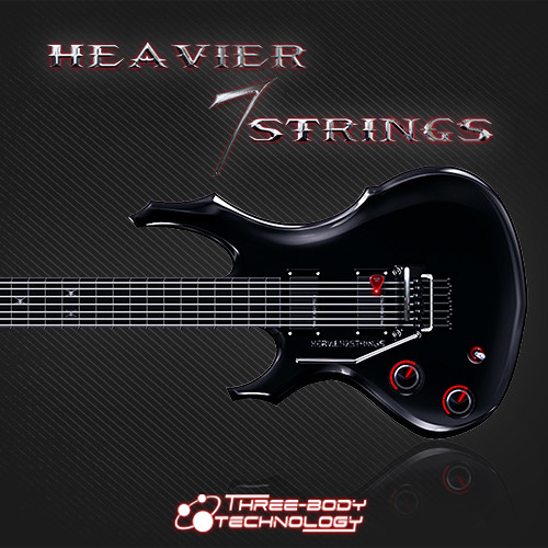THREE-BODY TECHNOLOGY Heavier 7 Strings Metal Guitar Virtual Instrument Plug-In (Download)