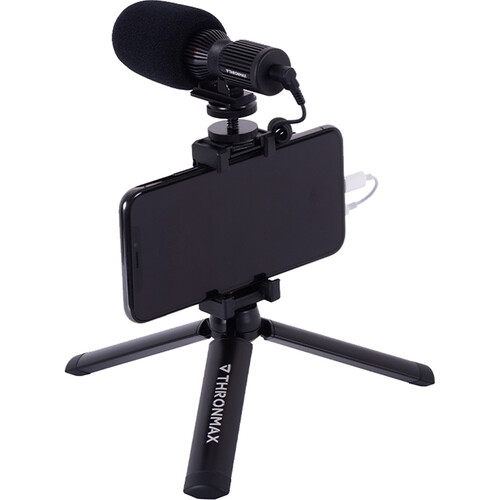 THRONMAX C1 StreamMic Vlogger Kit for Cameras Smartphones and USB Type-C Devices
