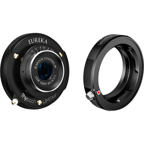 Thypoch Eureka 28mm f/2.8 Lens (Leica M-Mount with X-Mount Adapter Black)