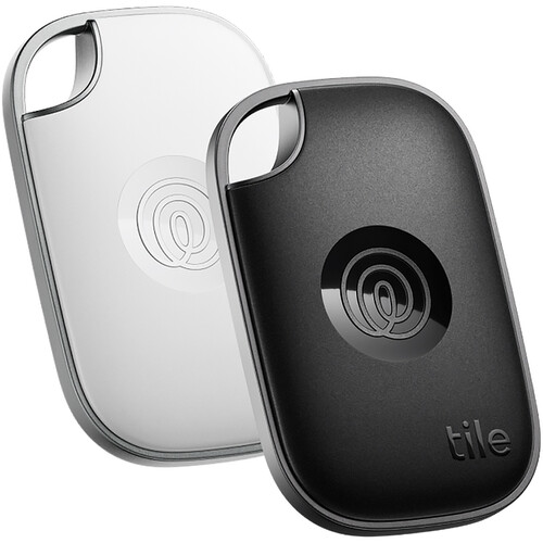 Tile Mate Pro Bluetooth Tracker (2-Pack Black & White)