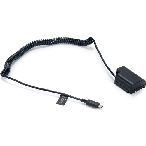 Tilta Panasonic DMW-BLF19 Dummy Battery to USB-C Power Cable (5