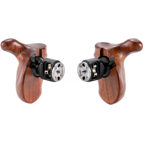 Tilta Advanced Side Wooden Handle (Left & Right ARRI Rosette Black)