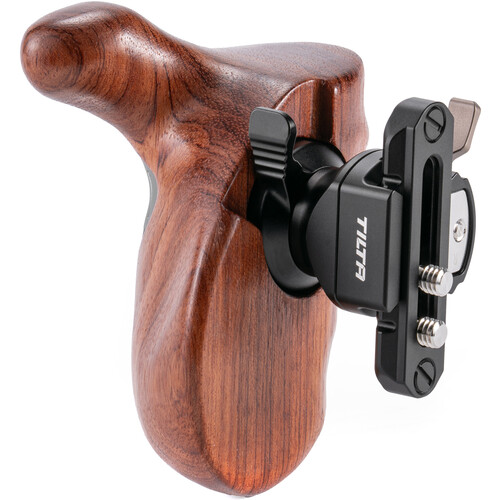 Tilta Advanced Left-Side Wooden Handle (NATO Rail Black)