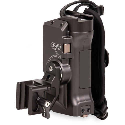 Tilta Left-Side Advanced Power Handle with Run/Stop for F570 Battery (Tilta Gray Type VI)