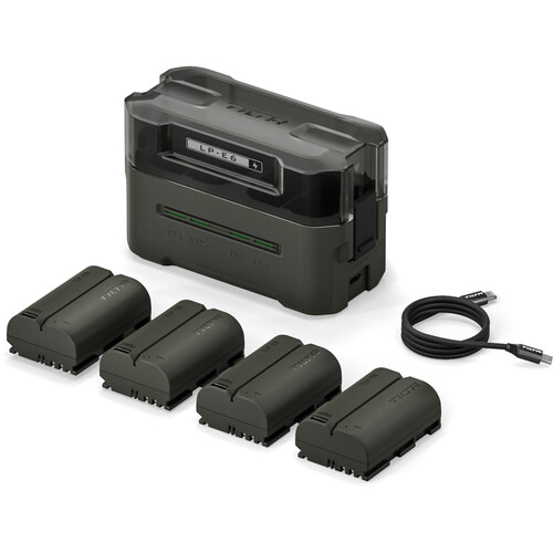 Tilta LP-E6P Kit with 4 Batteries and Charging Station