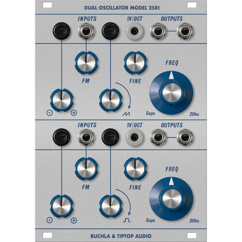 Tiptop Buchla Model 258t Dual Oscillator Eurorack Module (18 HP)