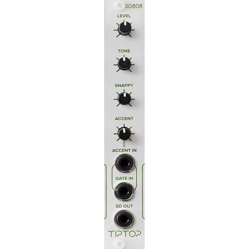 Tiptop SD808 Snare Drum Eurorack Module (4 HP White)