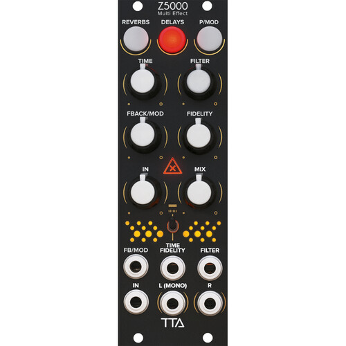 Tiptop Z5000 Multi-Effects Processor Eurorack Module (8 HP Black)