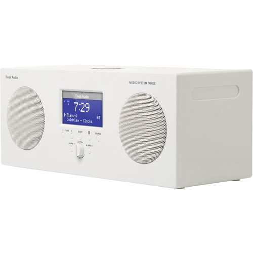 Tivoli Audio Music System Three Portable Hi-Fi System (White)