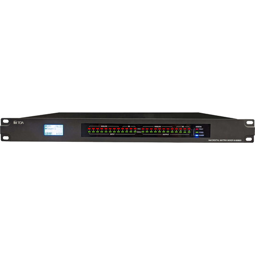 Toa Electronics M-8080D 8x8 Digital Matrix Mixer