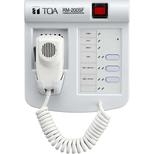 Toa Electronics RM-200SF AMQ Wall-Mount Remote Microphone
