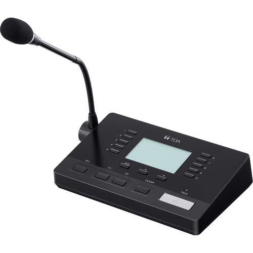 Toa Electronics RM-500 AMQ Remote Microphone Station for VX-3000 Systems