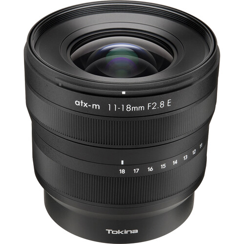 Tokina 11-18mm f/2.8 ATX-M Lens (Sony E Black)