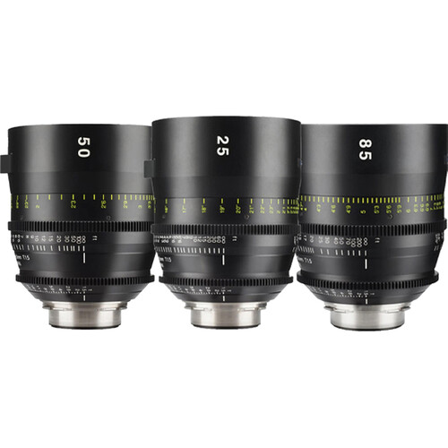 Tokina 3-Lens Kit C (PL Mount 25 50 85mm)