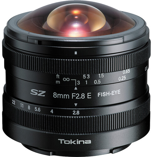 Tokina SZ 8mm f/2.8 Fisheye Lens (Canon EF-M)