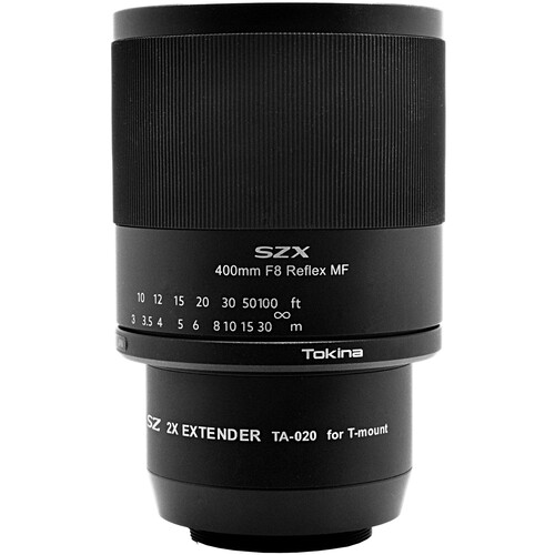 Tokina SZX 400mm f/8 Reflex MF Lens with 2x Extender Kit (Nikon Z)