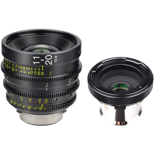 Tokina Cine ATX 11-20mm T2.9 Lens with 1.6x PL to E Expander (ARRI PL to Sony E)