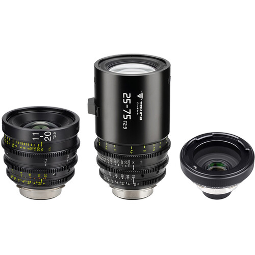 Tokina Cine ATX 11-20mm & 25-75mm Zoom Kit with 1.6x Expander (ARRI PL)