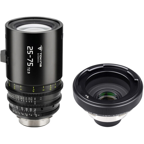Tokina Cine ATX 25-75mm T2.9 Lens with PL Expander (ARRI PL)