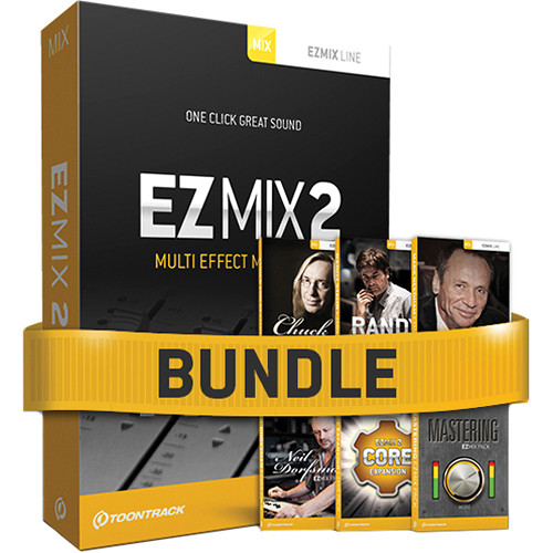 Toontrack EZmix 2 Plus 6 Mix Pack Plug-in Bundle