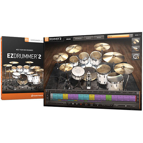 Toontrack EZdrummer 2 Virtual Drum Module Plug In TT291SN