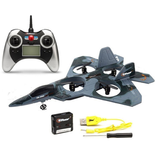 Top Race TR-F22 Fighter Jet 4-Channel Remote Control TR-F22 B&H