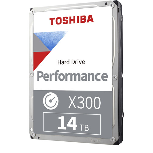 Toshiba 14TB X300 Performance 7200 rpm SATA III 3.5