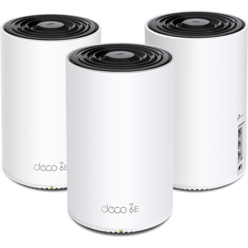 TP-Link Deco XE75 AXE5400 Wireless Tri-Band Gigabit Mesh 3-Piece Mesh Wi-Fi System
