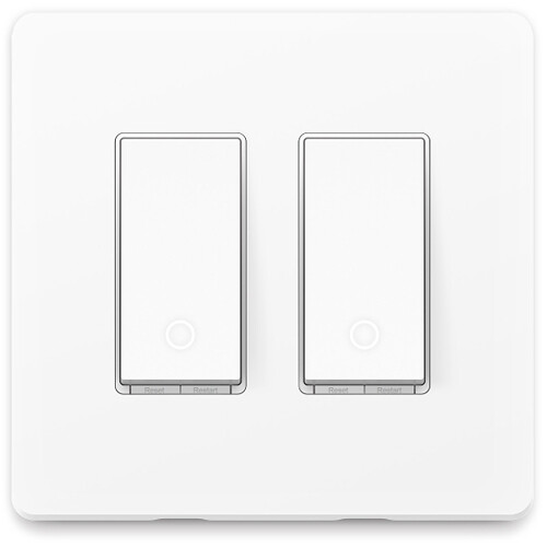 TP-Link HS200-2 Kasa Smart Wi-Fi Light Switch (White)
