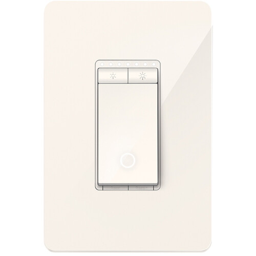 TP-Link HS220 Smart Wi-Fi Light Switch & Dimmer (Light Almond)