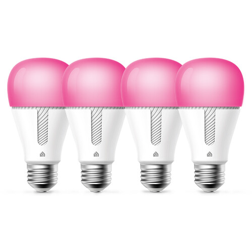 TP-Link KL135 Kasa Smart Wi-Fi Light Bulb (Multicolor 4-Pack)