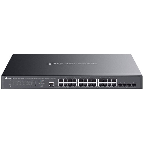 TP-Link Omada SG3428XMPP 24-Port Gigabit PoE++ Compliant Managed Network Switch