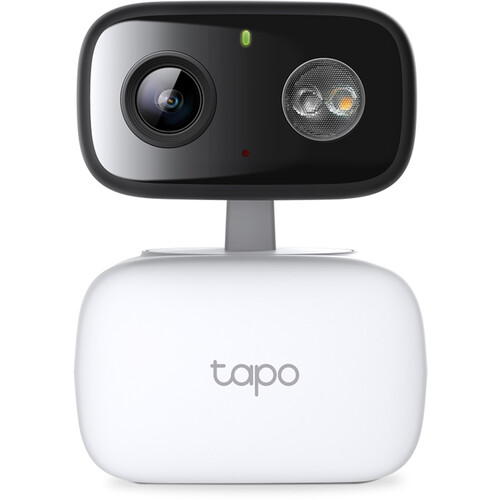 TP-Link Tapo C206 1080p Outdoor Pan & Tilt Wi-Fi Security Camera with Night Vision & Spotlights (White)