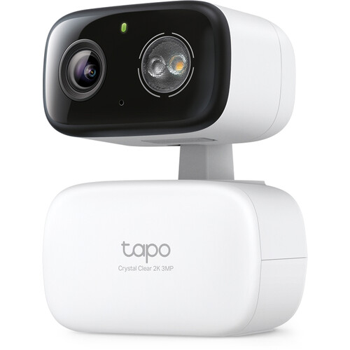 TP-Link Tapo C216 2K Outdoor Pan & Tilt Wi-Fi Security Camera with Night Vision & Spotlights (White)