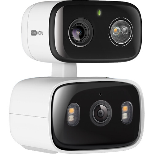 TP-Link Tapo C246D Outdoor Dual Lens Pan & Tilt Security Camera with Night Vision & Spotlights