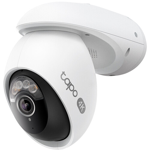 TP-Link Tapo C560WS UHD 4K Pan & Tilt Outdoor Wi-Fi Security Camera with Night Vision & Spotlights