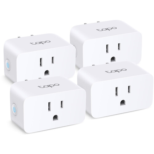 TP-Link Tapo P110M Smart Wi-Fi Plug with Energy Monitoring (Matter 4-Pack)