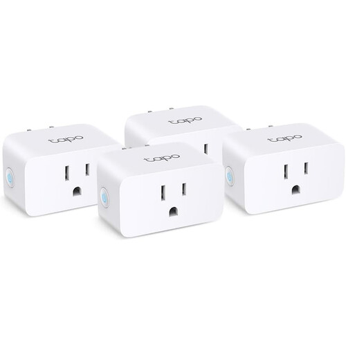TP-Link Tapo P115 Smart Wi-Fi Plug with Energy Monitoring (4-Pack)