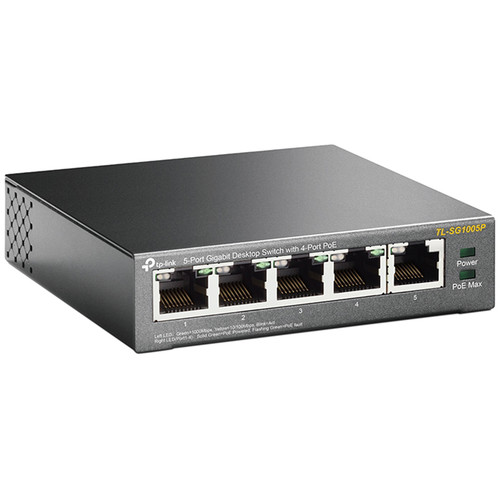 TP-Link TL-SG1005P (v1) 5-Port Gigabit PoE+ Unmanaged Switch
