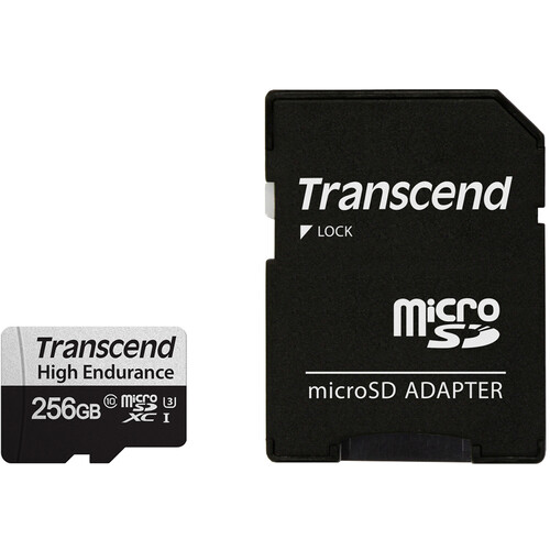 Transcend 256GB High Endurance 350V UHS-
