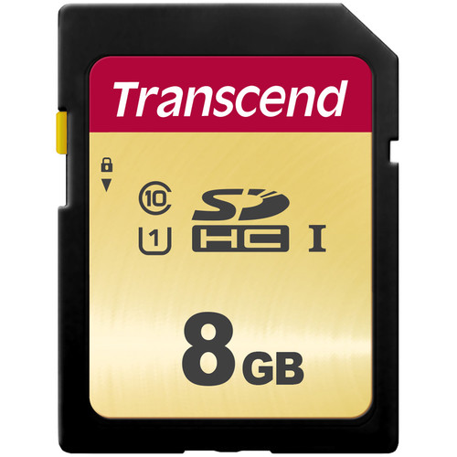 Transcend 8GB 500S UHS-I SDHC Memory Car